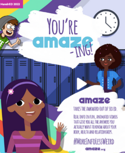 Amaze (Sexual health videos for adolescents ages 10-14)